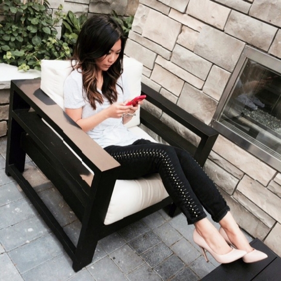 Current/Elliott Denim - Current/Elliott studded jeans